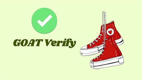 does goat actually verify shoes.